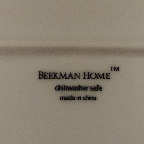 Beekman Home Butter Dish and Serving Platter - Picture 5 of 6